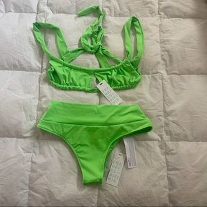 Frankie’s Bikini Green Glow Set